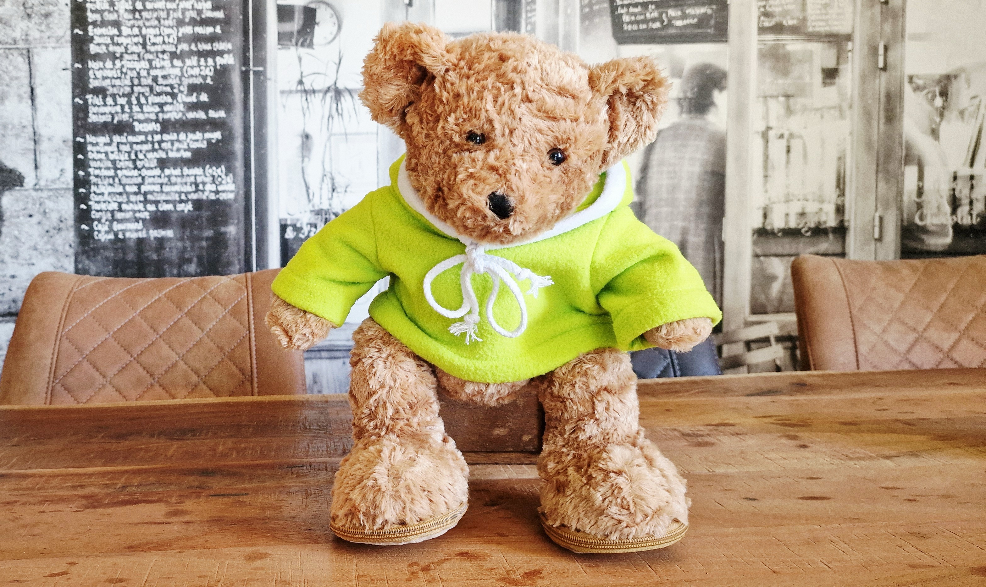 Ourson personnalisé - Cadeau de naissance original avec peluche et prénom