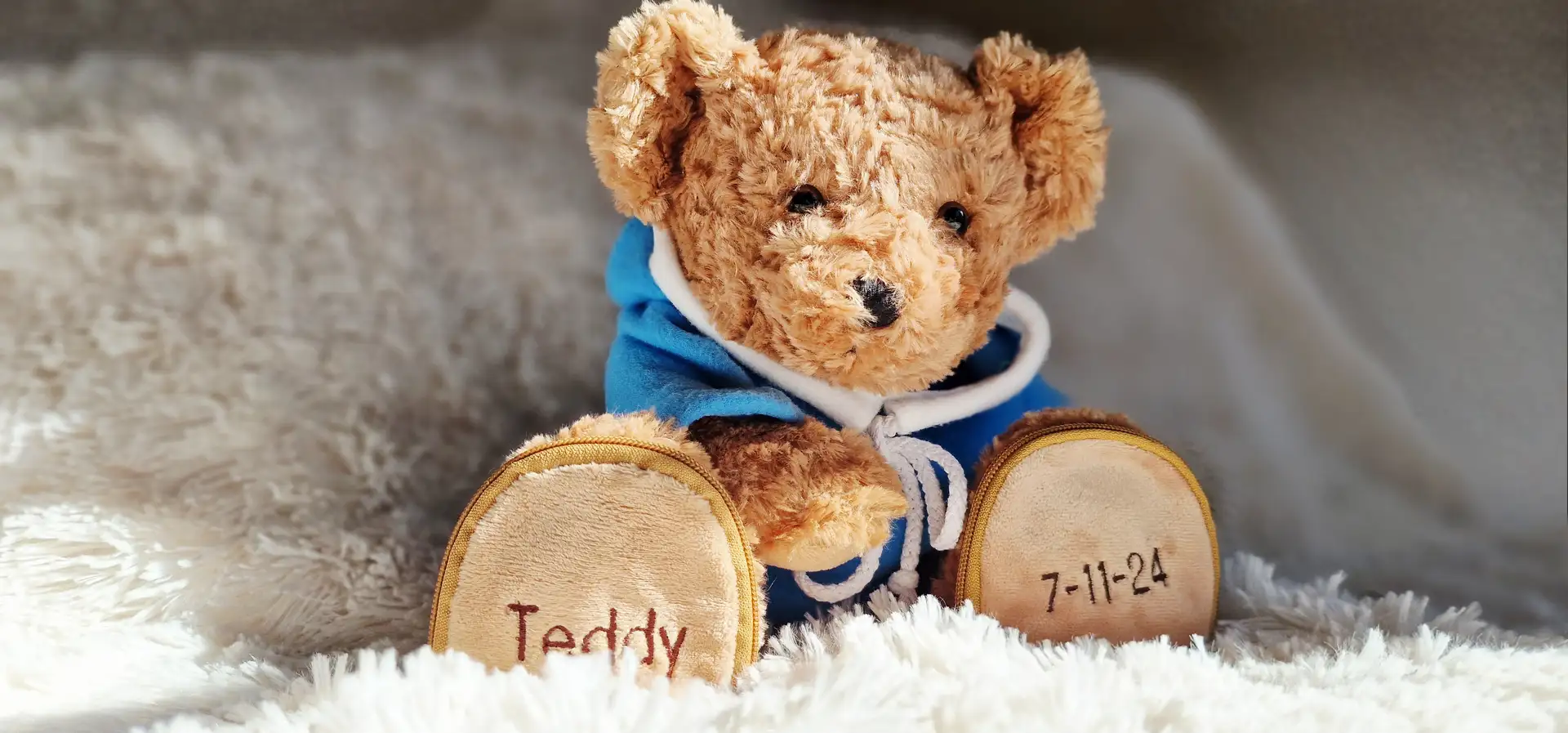 Cadeau de naissance original - Cadeau bébé personnalisé et cadeau bébé peluche avec prénom