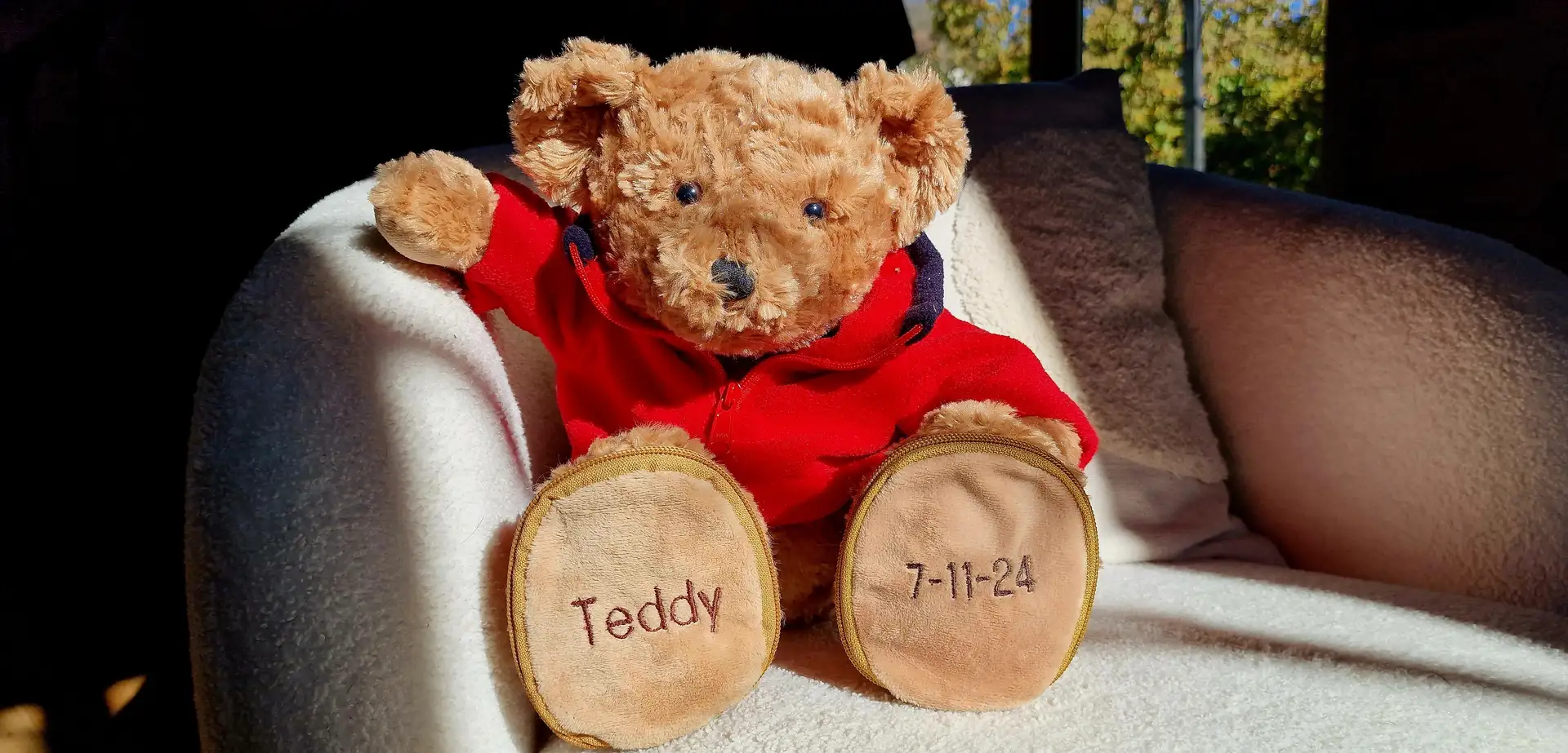 Cadeau de naissance original - Cadeau bébé personnalisé et cadeau bébé peluche avec prénom